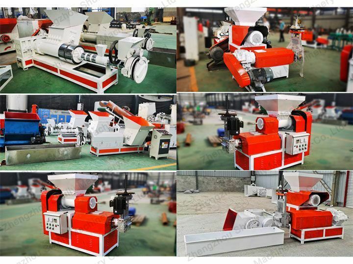Epe eps recycling machine display