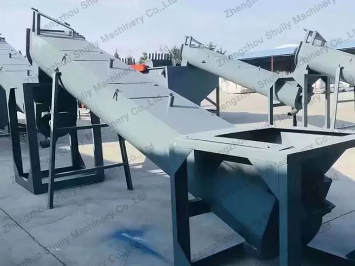 High speed friction washer in the factory